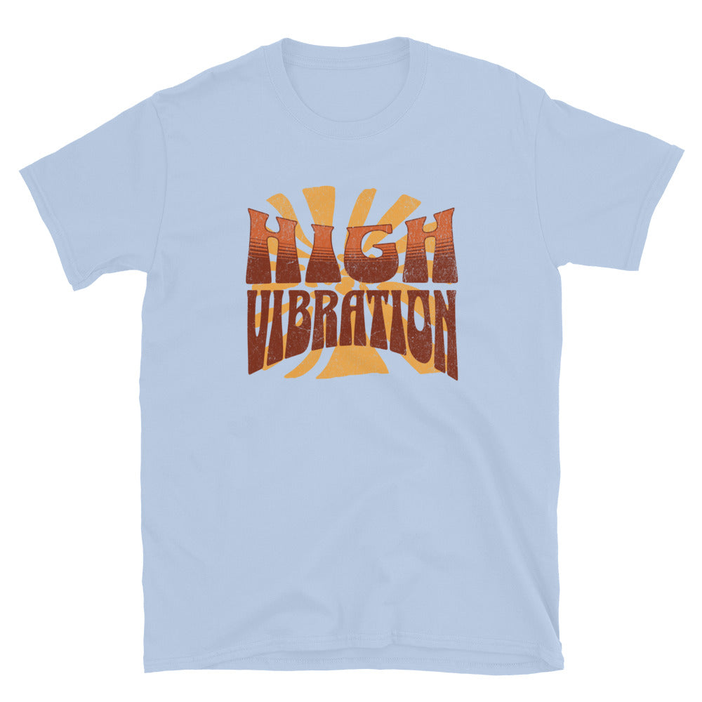 High Vibration TShirt - Light Blue Color - https://ascensionemporium.net